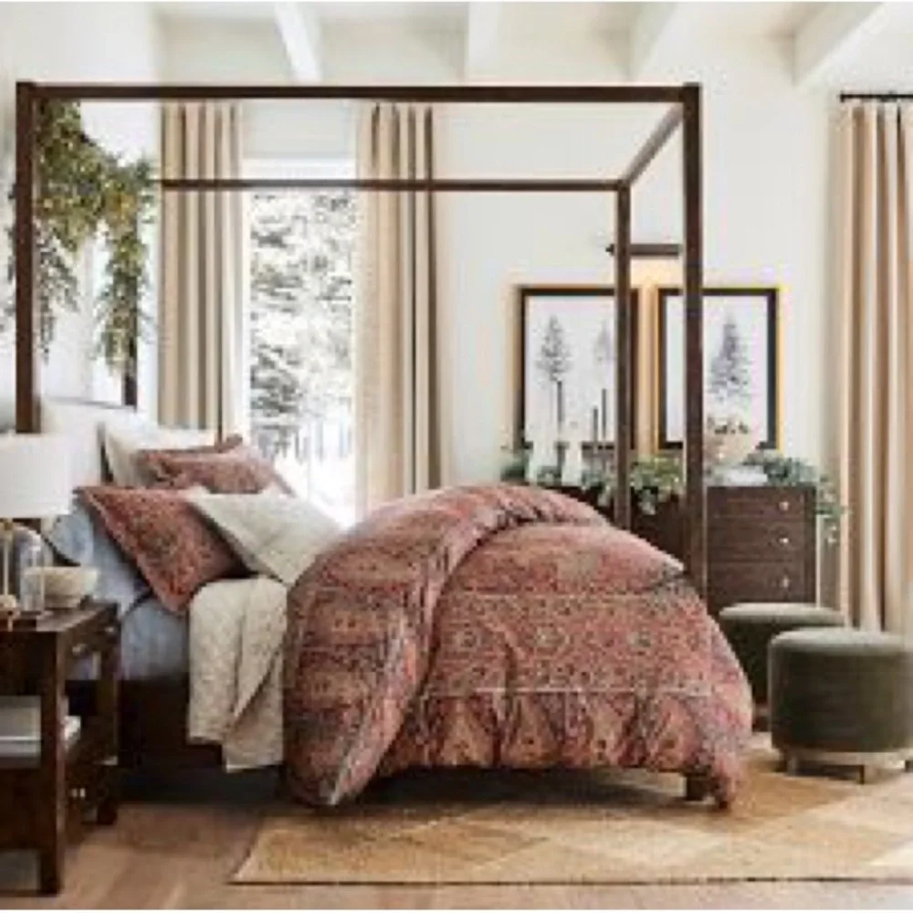 Pottery Barn Etienne Paisley duvet cover